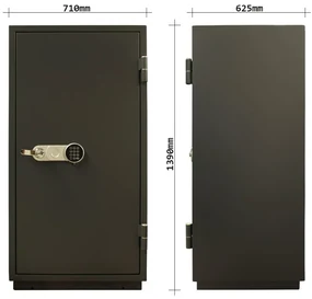 Rottner Ohňovzdorný trezor elektronický Sydney 140