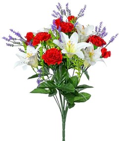Kytica ľalia + karafiát 1001424 - Umelé kvety