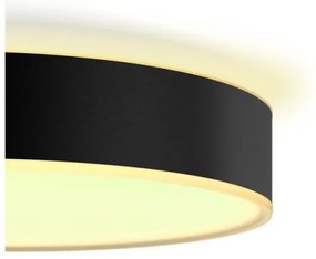 Philips - LED Stmievateľné stropné svietidlo Hue ENRAVE M LED/19,2W/230V čierna+ DO