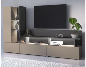 TV stolík/skrinka Orsire (congo + antracit). Vlastná spoľahlivá doprava až k Vám domov. 1091889