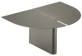 Sivá oceľová polica 30 cm Oru – Blomus