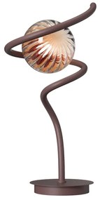 ONLI - Stolná lampa FRIDA 1xG9/10W/230V 42 cm medená