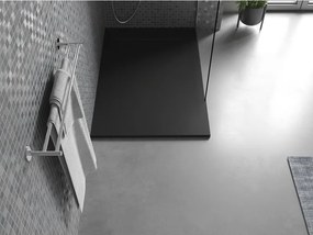 Mexen Otto, SMC obdĺžniková sprchová vanička 120 x 90 cm, čierna, 4N709012