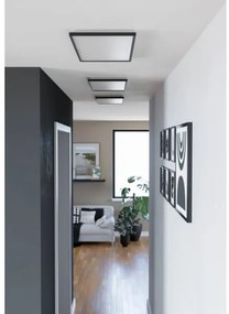 Eglo 901445-LED Kúpeľňové stropné svietidlo ROVITO 17,2W/230V 30x57cm IP44 čierna