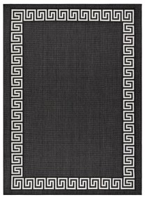 Koberec FLAT SISAL 49373690 Grécky čierno / krémový