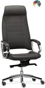 RIM Kancelárske kreslo TEA TE 1301 čalúnenie URBAN, MILTON, JET BIOACTIVE