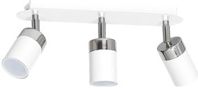 Bodové svietidlo JOKER 3xGU10/25W/230V biela/lesklý chróm