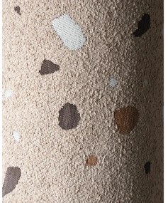 Svetlohnedé detské kresielko z textílie buklé/ženilkové Terrazzo Cloud – Wigiwama