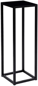 Stojan na kvety PIATTO Loft čierny 60 cm