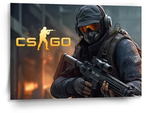 Sablio Obraz CS:GO Vojak 2 - 90x60 cm