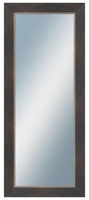 DANTIK - Zrkadlo v rámu, rozmer s rámom 50x120 cm z lišty TOMAS čierna veľká (3031)