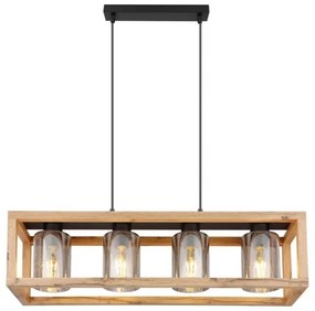 Globo 15497-4H - Luster na lanku PETTEY 4xE27/40W/230V