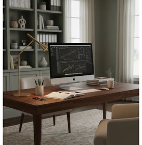 Ideal Lux - LED Stmievateľná stolná lampa DIESIS LED/6,5W/230V CRI 90 zlatá