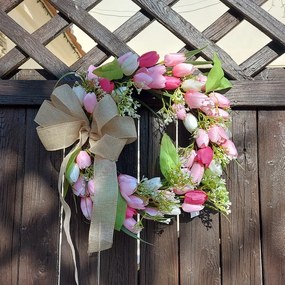 DECOLED Veľkonočný, jarný veniec, d. 45 cm