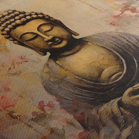 Obraz - Budha, maľba (70x50 cm)