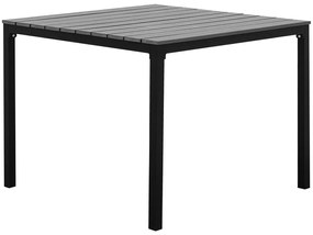 Záhradný stôl v sivom 95 x 95 cm PRATO Beliani