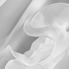 ZÁCLONA NA PÁSKE GABRIELA 140X270 CM BIELA
