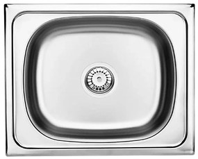 Deante ZEU_010A - Kuchynský drez TECHNO 40x50 cm satén