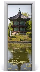 Fototapeta na dvere japonský park 95x205 cm