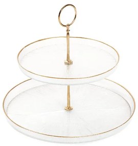 Etažér MONZE priesvitný 862095