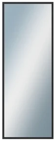DANTIK - Zrkadlo v rámu, rozmer s rámom 60x160 cm z lišty Hliník čierna (7005021)