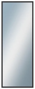 DANTIK - Zrkadlo v rámu, rozmer s rámom 60x160 cm z lišty Hliník čierna (7005021)