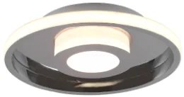 ASCARI 40 | Stropné prisadená chrómová dizajnová LED lampa
