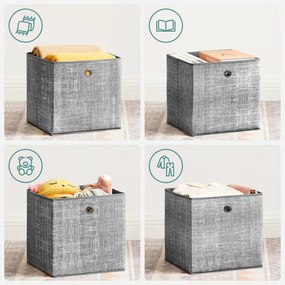 Set stohovateľných boxov RFB002G02V1 (6 ks)