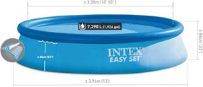 Bazén Intex Easy Set 3,96 x 0,84 m bez filtrácie