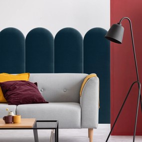 Zástena za gauč - Oblúk - 30x100cm Farba: Námornícka modrá, Rozmer: 30x100