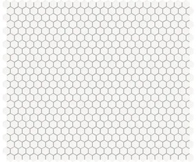 Keramická mozaika Mirava Hexagon 29,6 x25 cm