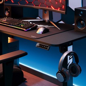 Výškovo nastaviteľný stôl Diablo X-Tensio 1100 čierny