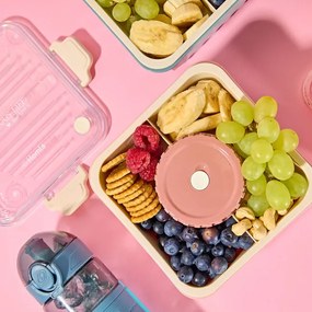 Obedový box POPPIE ružový 896038