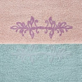 BAVLNENÝ UTERÁK KAMELIA SADA 2KS 30X50 CM, 2KS 50X90 CM, 2KS 70X140 CM VIACFAREBNÁ