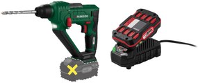 Parkside® Aku vŕtacie kladivo Pabh 20-Li D4 + Akumulátor 20 V 2 Ah PAP 20 B1 + Nabíjačka 20 V 2,4 A PLG 20 C1 (800011843)