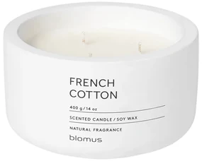 Vonná sójová sviečka doba horenia 25 h Fraga: French Cotton – Blomus