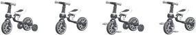 Odrážadlo/bicykel 4v1, ružové, Eco Toys