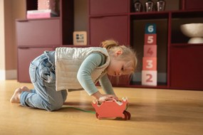 Ťahacia hračka - veselý krab