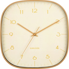 XXXLutz NÁSTENNÉ HODINY žltá 29 cm Karlsson - Hodiny - 007143017803