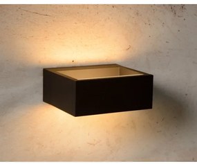 Lucide 28857/06/30 - LED vonkajšie nástenné svietidlo GOA LED/6W/230V čierne IP54