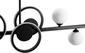 Toolight Toolight, LED stropné svietidlo 120cm APP1199-CP, čierna matná, OSW-04559