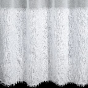 ZÁCLONA NA KRÚŽKOCH MARGARET6 140X250 CM BIELA