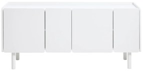 Biela komoda 160x70x45 cm Bera – Unique Furniture