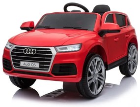 LEAN  TOYS ELEKTRICKÉ AUTÍČKO AUDI Q5 - NELAKOVANÉ - ČERVENÉ - 2023