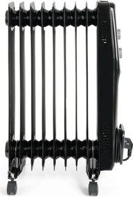 G21 Olejový radiátor Bromo, 9 rebier, 2000 W, čierna, M