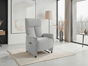 XXXLutz RELAXAČNÉ KRESLO, textil, strieborná Sit & More - Online Only obývacie izby - 000144032467