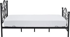 Jednolôžková posteľ 120 cm Patience Black (bez matraca) (čierna). Vlastná spoľahlivá doprava až k Vám domov. 1039447