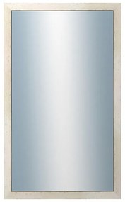 DANTIK - Zrkadlo v rámu, rozmer s rámom 60x100 cm z lišty RETRO biela (2531)