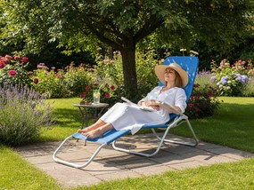 CH Záhradné lehátko Sun - modré
