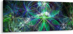 Obraz - Abstraktné geometrické tvary (120x50 cm)